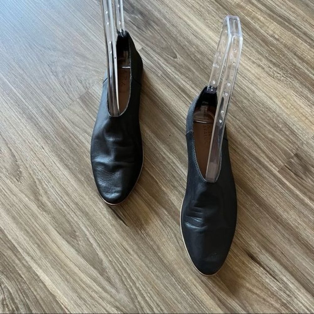 Zara Leather Slippers Babouches Slides - Picture 4 of 11